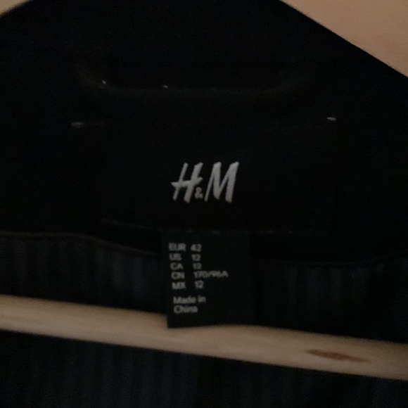 h&m black blazer sz 12 - Picture 2 of 4